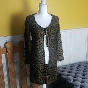 🌟 Eye Candy Fuzzy lightweight Duster🌟